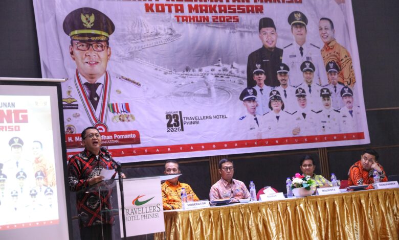 Plh Sekda Kota Makassar Buka Musrenbang Kecamatan Mariso, Harapkan Program yang Berdampak Nyata