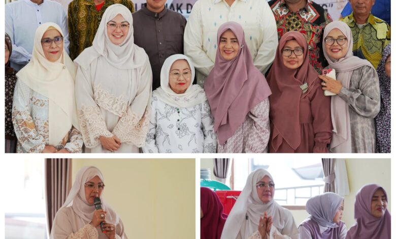 Ketua TP PKK Kota Palu Diah Puspita Hadiri Peringatan Isra Miraj 1446 H oleh Ikatan Keluarga Minangkabau