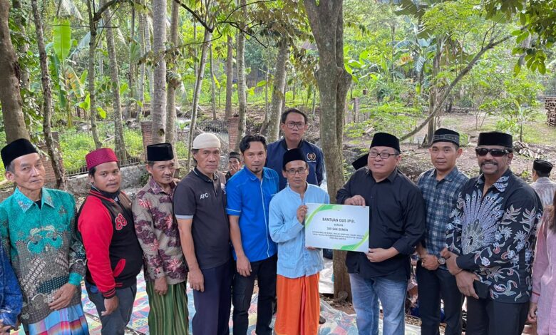 Kepeloporan Gus Ipul, Di Anugerahi Nama Sungai Di Talaga Banten