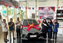 Pelanggan Kalla Toyota Pare-pare Berhasil Membawa Pulang Grand Prize Toyota Agya