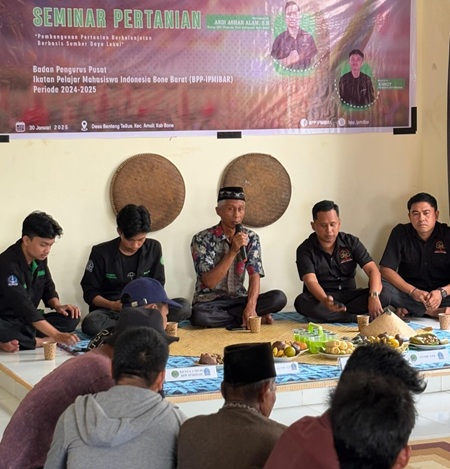 Gelar Seminar BPP IPMIBAR Dorong Petani yang Berkualitas dan Berkemajuan