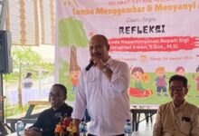 Sekda Sigi Buka Lomba Menggambar Tingkat Anak di RTH Taiganja