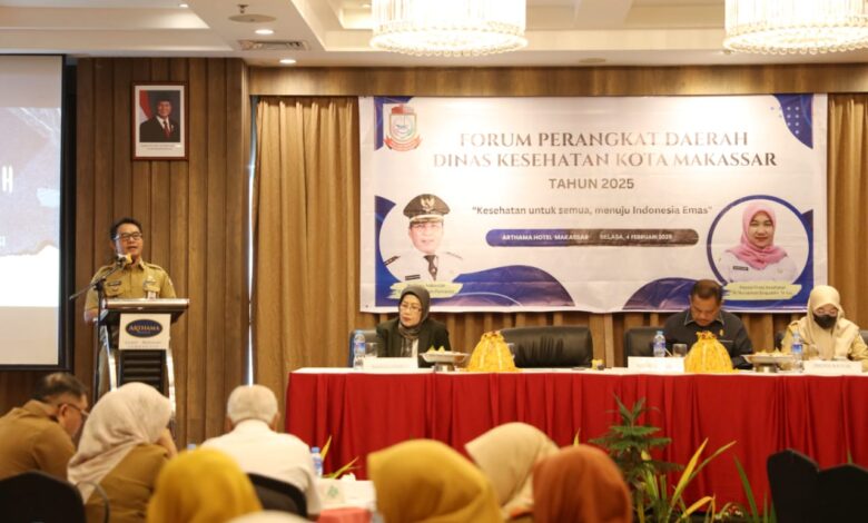 Buka Forum Perangkat Daerah Dinas Kesehatan, Irwan Adnan: Kesehatan Berkualitas Kunci Sukses Menuju Indonesia Emas 2045