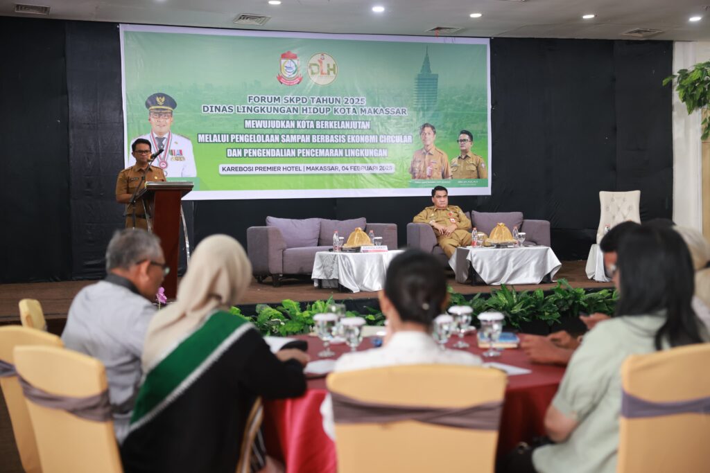 Dinas Lingkungan Hidup Makassar Gelar Forum SKPD 2025, Fokus Pengelolaan Sampah Berbasis Ekonomi Sirkular