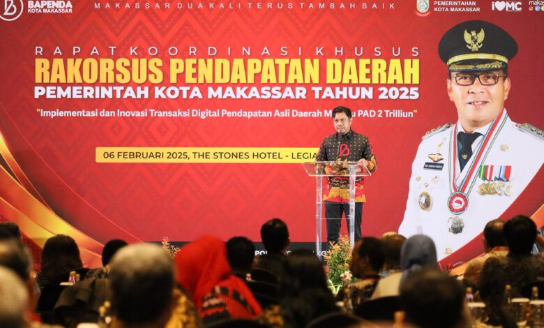 Rakorsus Pendapatan Daerah Kota Makassar Firman Harap PAD 2025 Bisa Tembus 2 Triliun