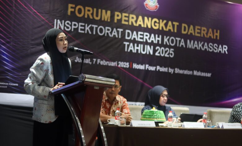 Forum Perangkat Daerah Inspektorat Makassar 2025, Tekankan Tata Kelola Pemerintahan yang Bersih dan Akuntabel