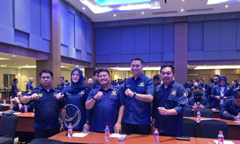 Perkuat Struktur Partai, Nasdem Gelar Bimtek Pendidikan Politik Pengurus dan Kader Daerah