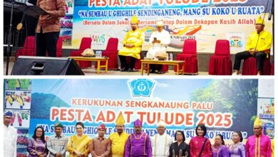 Kadis Pariwisata Mewakili Wali Kota Hadiri Pesta Adat Tulude 2025