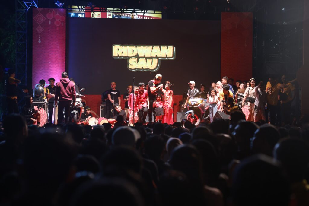 Konser Tetta Ridwan Sau Tutup Kemeriahan Jappa Jokka Cap Go Meh 2025