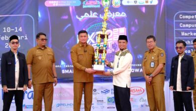 Bupati Adnan Buka Expo Smaft Hologram 2025 Al-Fityan School Gowa