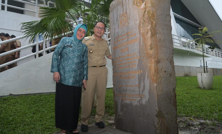 Ketua TP PKK Kota Makassar Dampingi Danny Pomanto Resmikan MGC