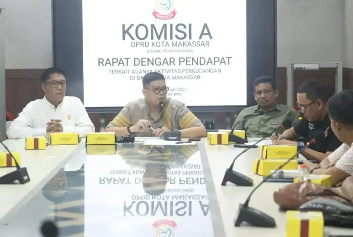 Bahas Pelanggaran Pergudangan Dalam Kota, Komisi A DPRD Makassar Gelar RDP