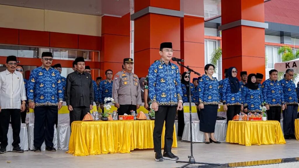 Akhir Masa Jabatan, Bupati Mohamad Irwan Pimpin Apel Akbar ASN Pemkab Sigi