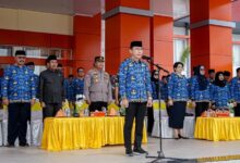 Akhir Masa Jabatan, Bupati Mohamad Irwan Pimpin Apel Akbar ASN Pemkab Sigi