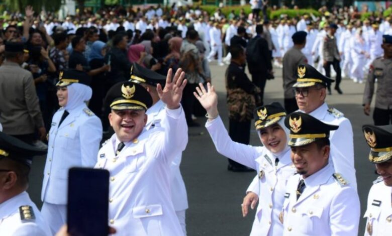 Prabowo Lantik Appi-Aliyah Wali Kota dan Wawali Makassar Periode 2025-2030 di Istana Kepresidenan