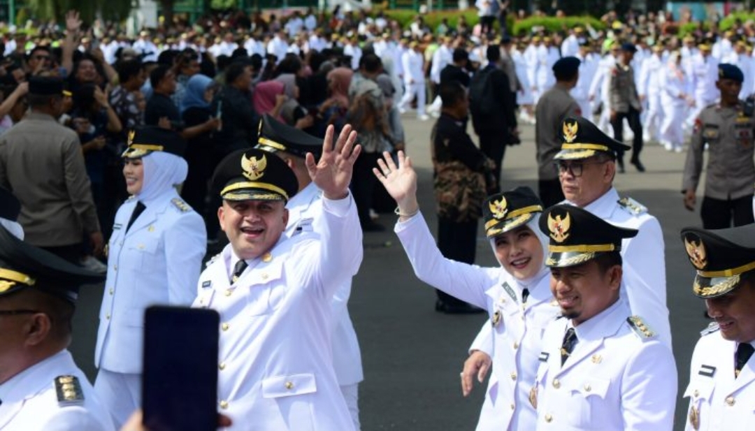 Prabowo Lantik Appi-Aliyah Wali Kota dan Wawali Makassar Periode 2025-2030 di Istana Kepresidenan