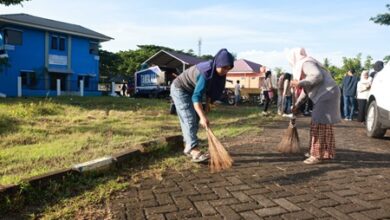 HPSN 2025, DLH Makassar dan Provinsi Sulsel Gelar Aksi Bersih-Bersih di TPS 3R dan Bank Sampah Untia