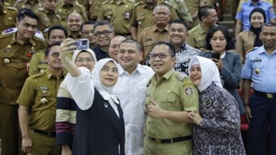 Indira Yusuf Ismail Ikuti Rakor Wali Kota dan Wakil Wali Kota Terpilih, ucapkan Selamat kepada Appi-Aliyah