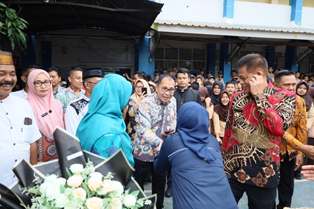 Tinjau Pelaksanaan MBG di Makassar bersma Pj Gubernur Sulsel, Danny Pomanto: Jauh Lebih Baik!