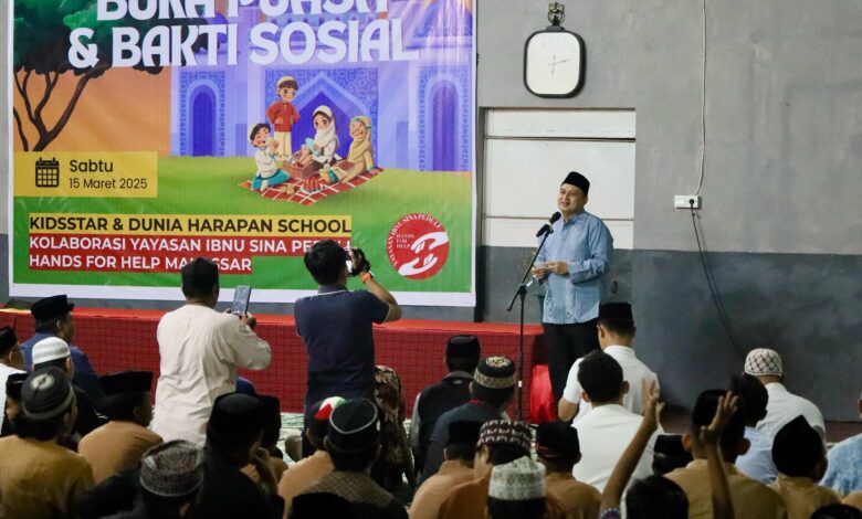 Buka Puasa Bersama Yayasan Kids Star, Munafri Arifuddin Tegaskan Dukungan untuk Pendidikan Anak