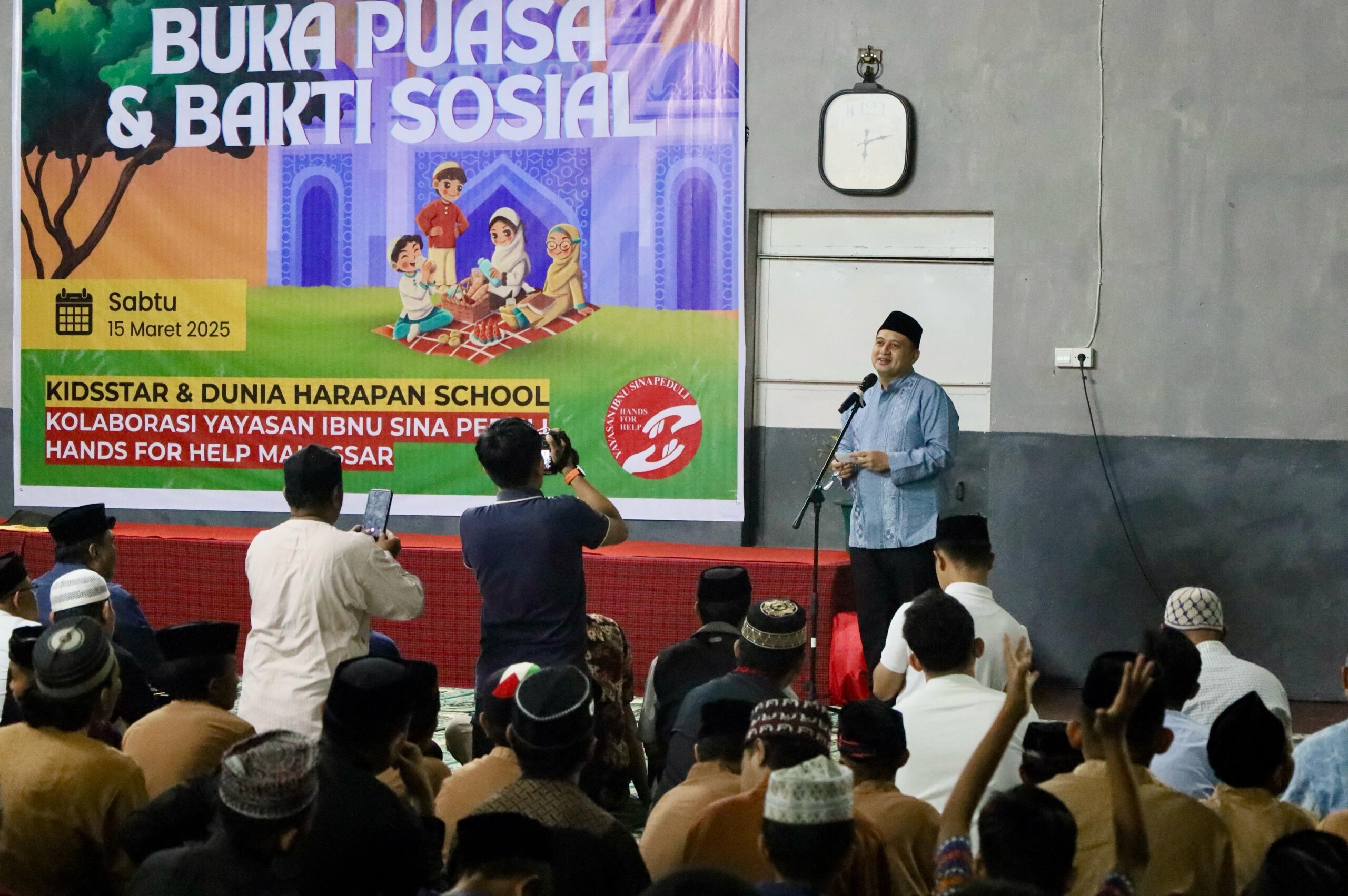 Buka Puasa Bersama Yayasan Kids Star, Munafri Arifuddin Tegaskan Dukungan untuk Pendidikan Anak