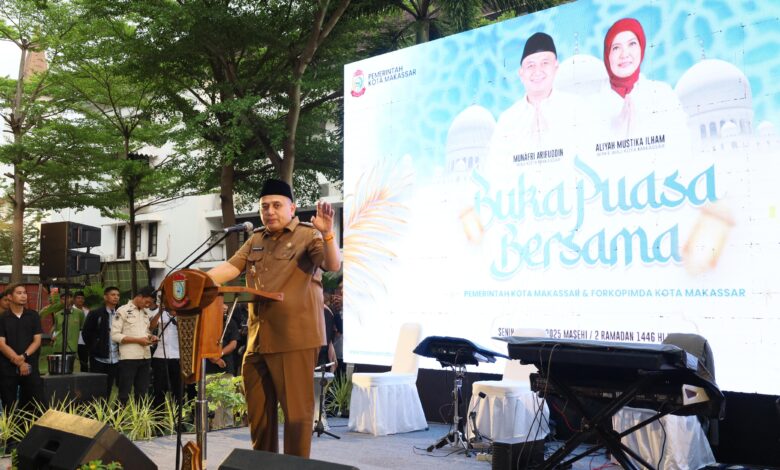 Pemkot Makassar Buka Puasa Bersama Forkopimda,Wali Kota Munafri: Terus Jaga Sinergi Pemerintahan