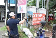 Wakil Bupati Gowa Pantau Langsung Program Gowa Bersih di Jembatan Kembar