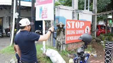 Wakil Bupati Gowa Pantau Langsung Program Gowa Bersih di Jembatan Kembar