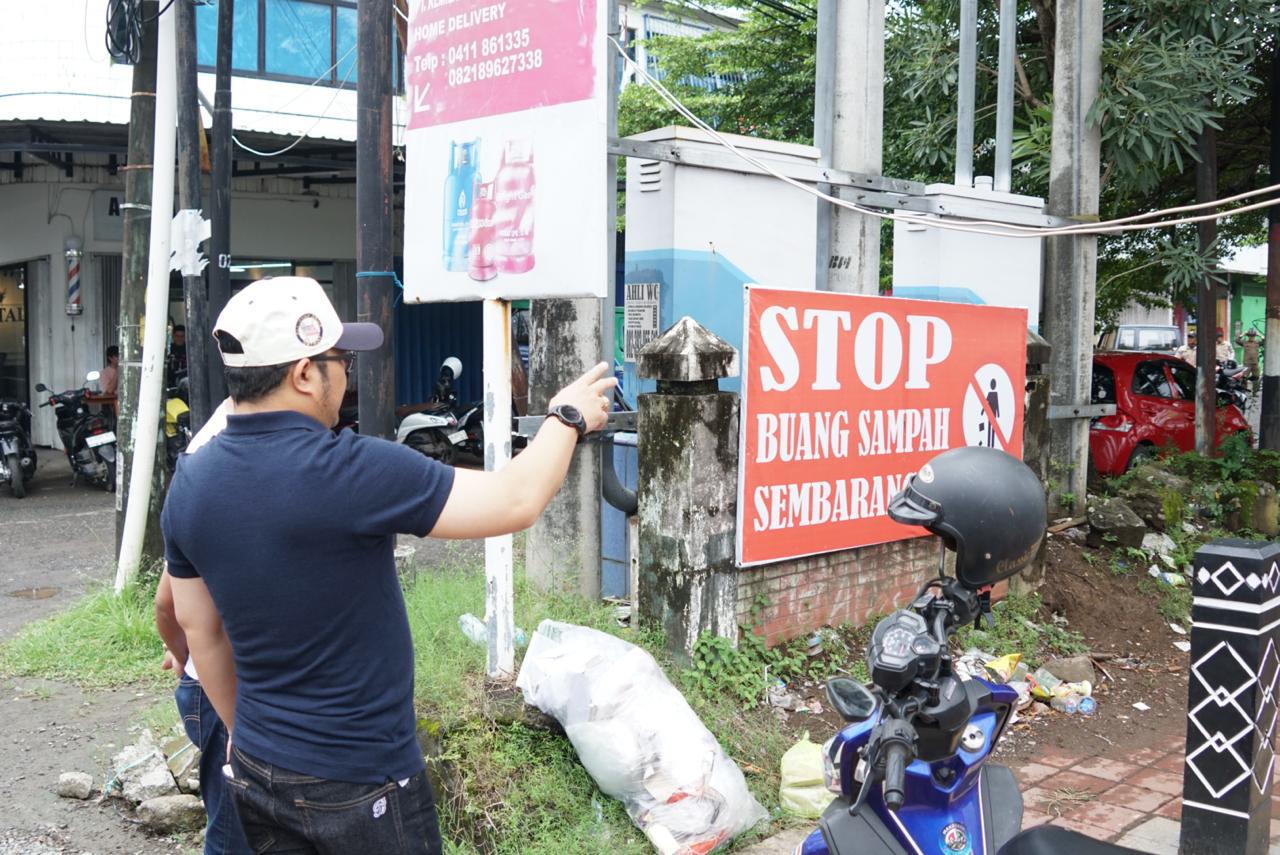 Wakil Bupati Gowa Pantau Langsung Program Gowa Bersih di Jembatan Kembar