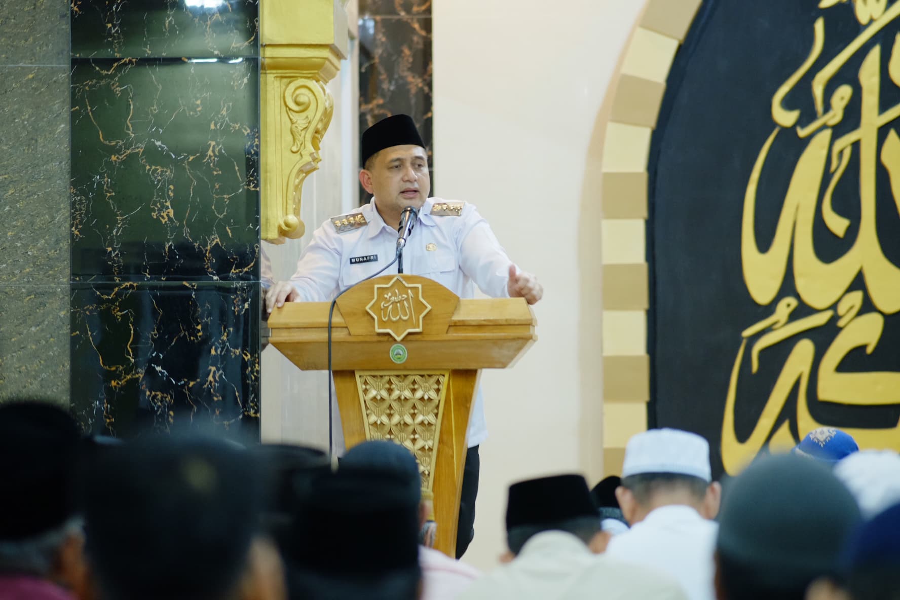 Munafri Arifuddin Tarawih Bersama Warga Manggala, Ajak Perkuat Ukhuwah Islamiyah