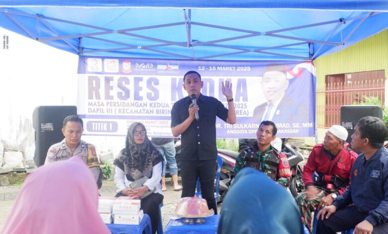 Reses di Laikang, Legislator Tri Sulkarnain Ahmad Serap Aspirasi Masalah Air Bersih, KIS, Sampah, dan Beasiswa Pendidikan