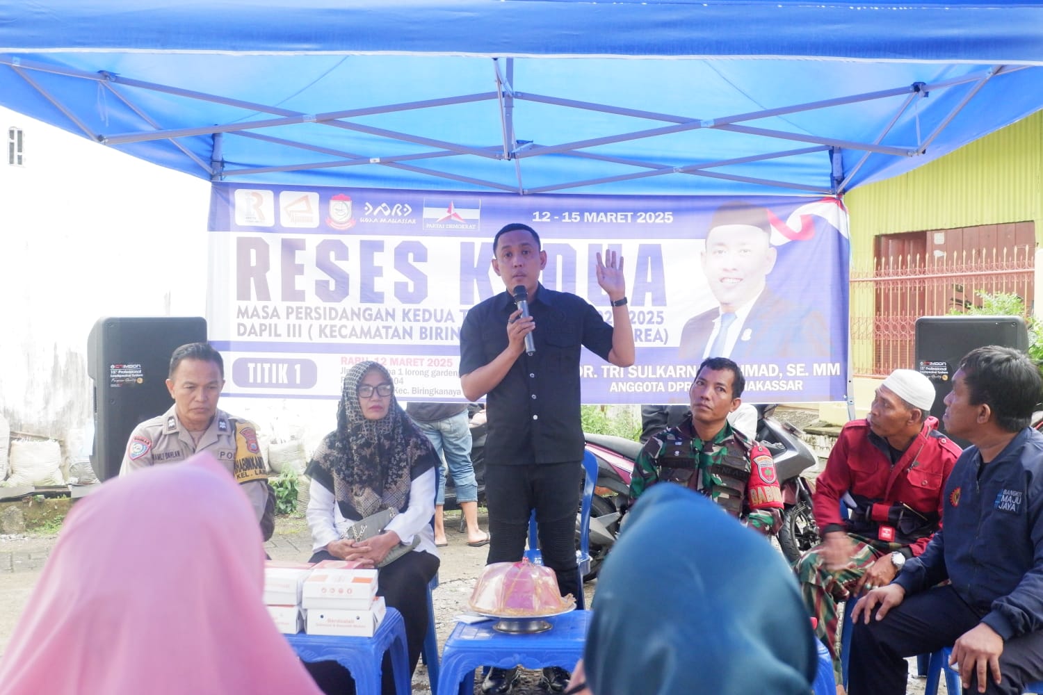 Reses di Laikang, Legislator Tri Sulkarnain Ahmad Serap Aspirasi Masalah Air Bersih, KIS, Sampah, dan Beasiswa Pendidikan