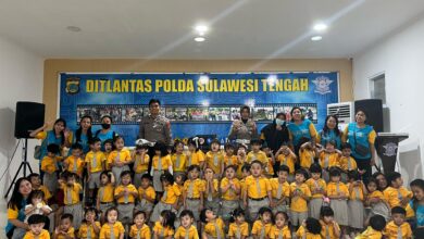 Joyful Kids Palu Kunjungi Ditlantas Polda Sulteng: Belajar Keamanan dan Tertib Lalu Lintas Sejak Dini