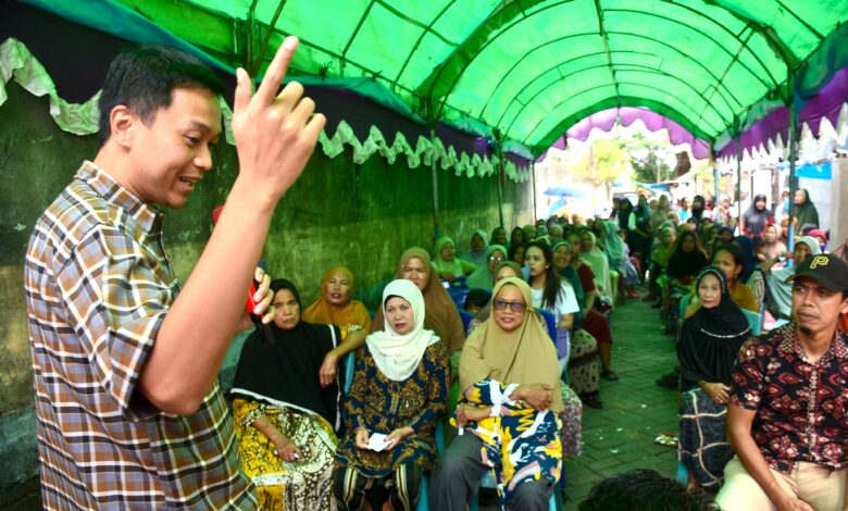 Reses di Tamalanrea, Andi Odhika Cakra Satriawan Serap Aspirasi Masyarakat Tiga Lokasi