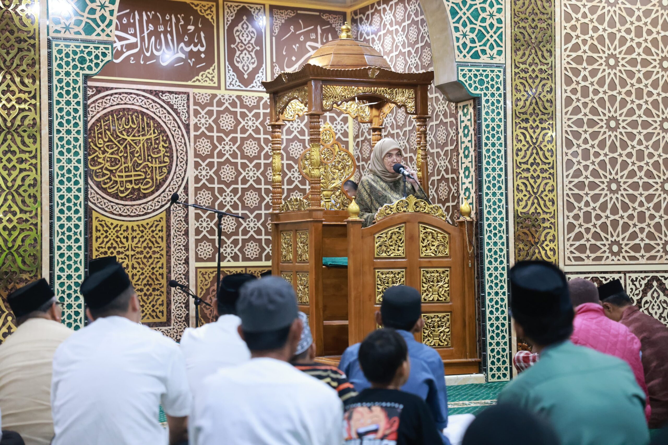 Wakil Wali Kota Makassar, Aliyah Mustika Ilham, Safari Ramadan dan Tarawih Bersama di Masjid Nurul Ittihaad