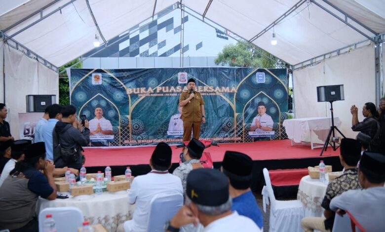 Wali Kota Makassar Hadiri Buka Puasa Bersama Anak Yatim Piatu Acara PGI dan APINDO Sulsel