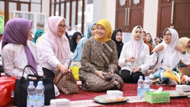 Aliyah Mustika Ilham Hadiri Buka Puasa Bersama di Masjid Cheng Ho