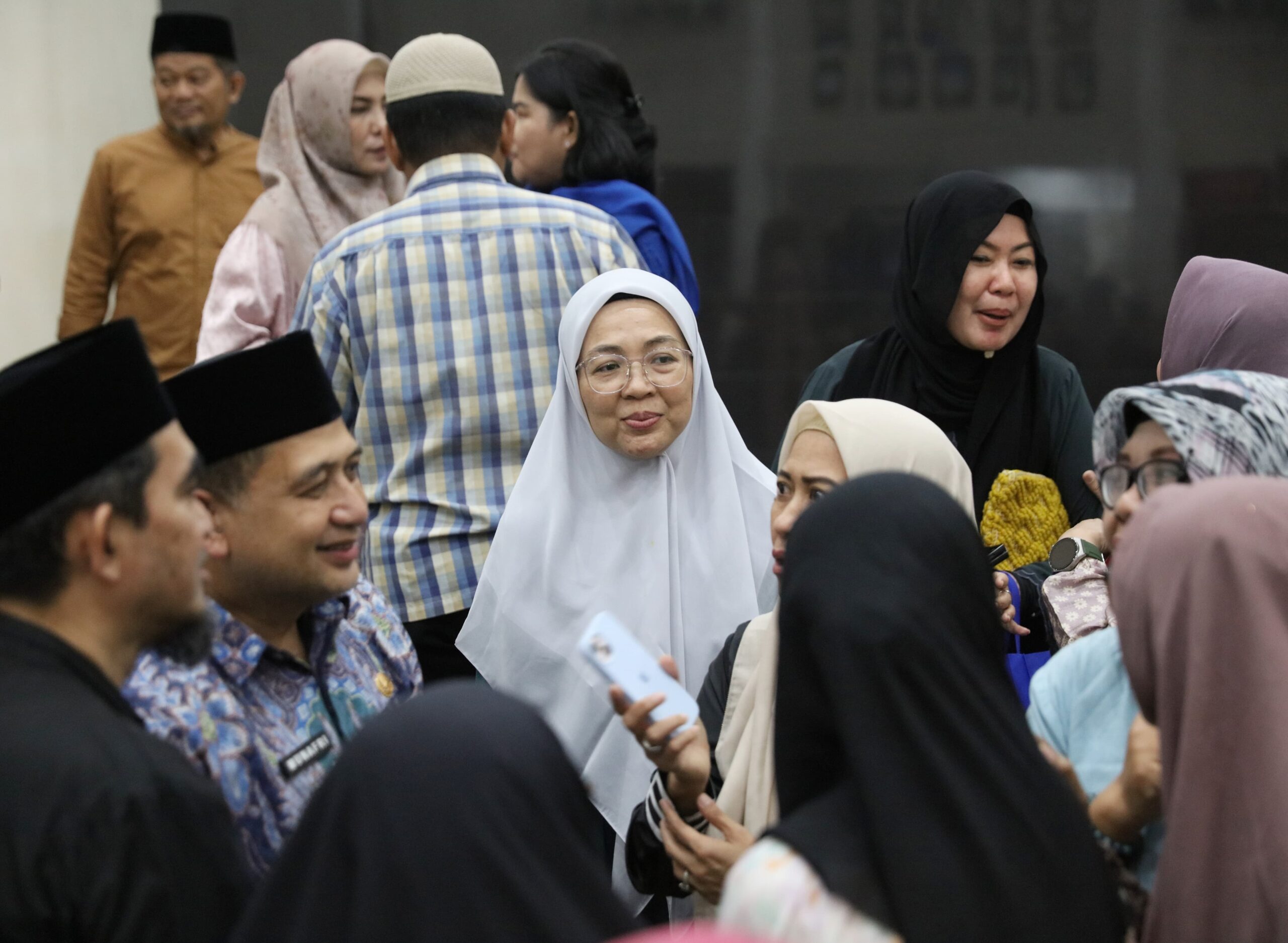 Melinda Aksa Dampingi Munafri Arifuddin Buka Puasa Bersama Teman Lama di Rujab Wali Kota Makassar