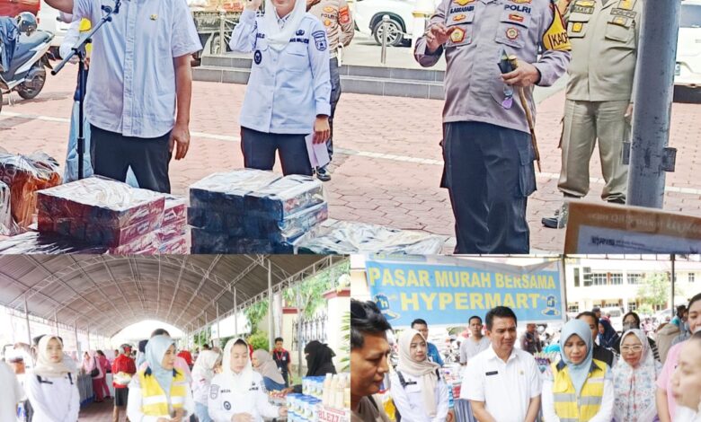Jaga Stabilitas Harga Pangan Jelang Idulfitri 1446 H, Pemkot Palu Gelar Pasar Murah