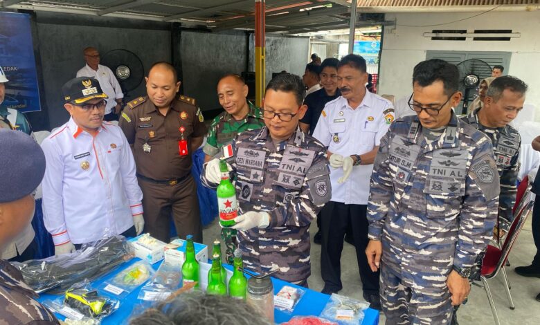 Posal Baubau Berhasil Tangkap Pelaku Ilegal Fishing di Perairan Buton Provinsi Sulawesi Tenggara