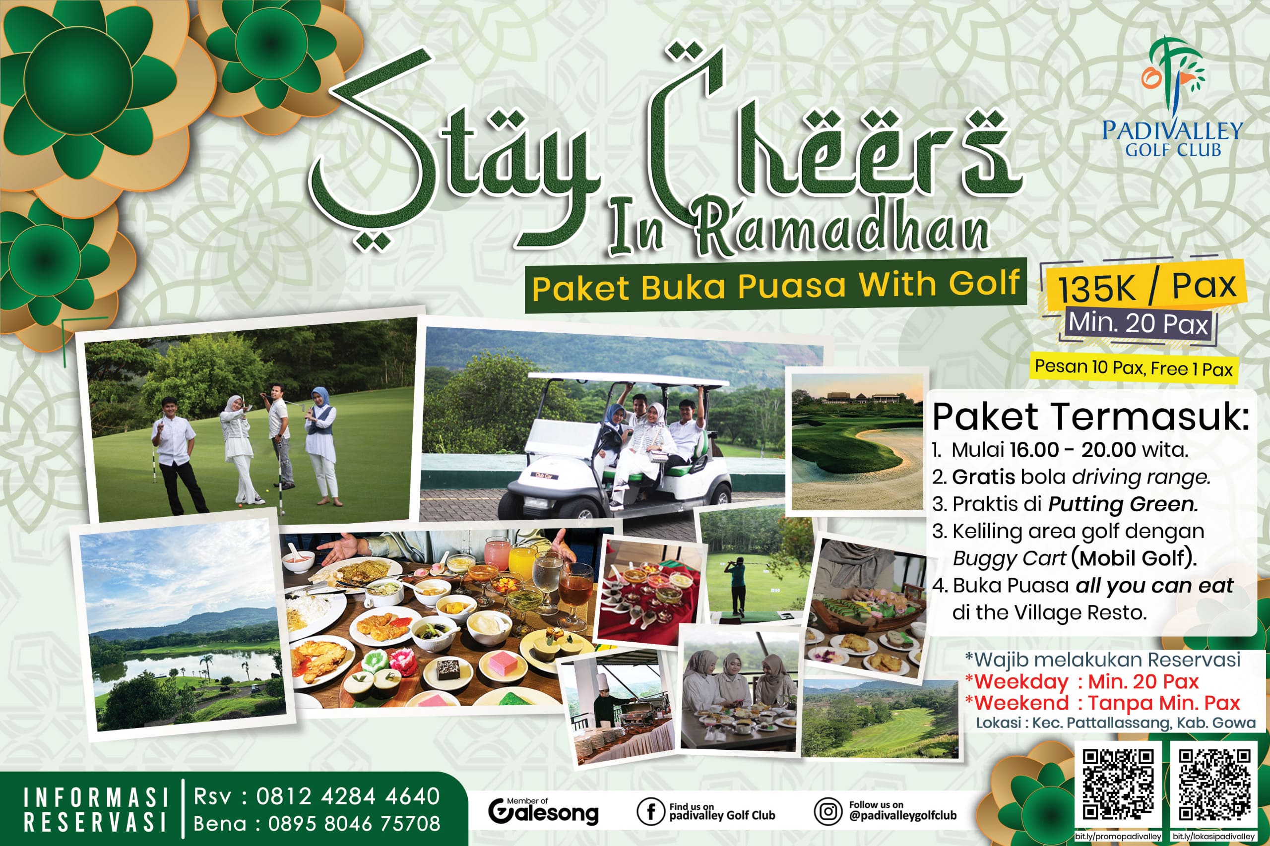 Padivalley Hadirkan Paket Buka Puasa Dengan Pengalaman Unik Nuansa Golf