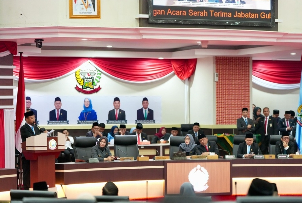 Andi Sudirman Sulaiman dan Fatmawati Rusdi Pidato Perdana di Sidang Paripurna DPRD Sulsel