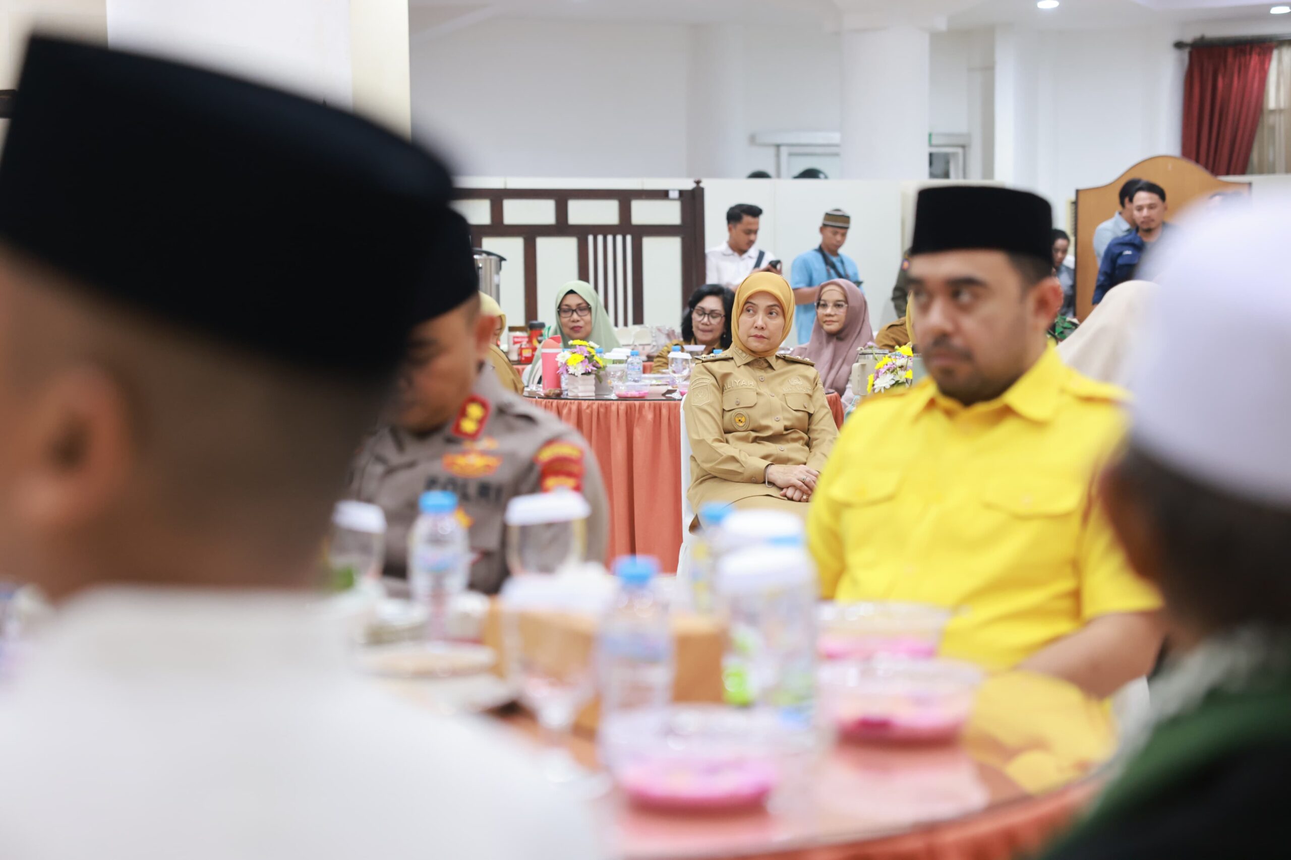 Wakil Wali Kota Makassar, Aliyah Mustika Ilham, Hadiri Buka Puasa Bersama Lingkup Pemkot Makassar