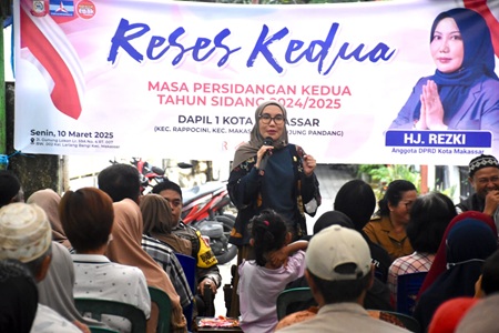 Reses Kedua, Legislator Rezki Serap Aspirasi Masyarakat Terkait Drainase yang Buruk