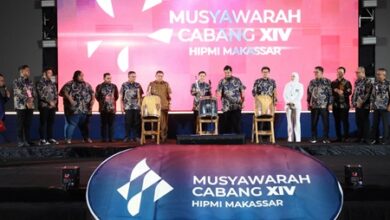 Munafri Arifuddin Buka Muscab XIV HIPMI Makassar, Dorong Optimalisasi Potensi Lokal