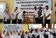 Hadianto Rasyid Launching Penerapan ILP Puskesmas Se Kota Palu