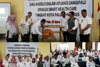 Hadianto Rasyid Launching Penerapan ILP Puskesmas Se Kota Palu