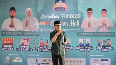 Sekprov Sulsel Jufri Rahman Buka Ramadan Fest Andalan Hati untuk UMKM