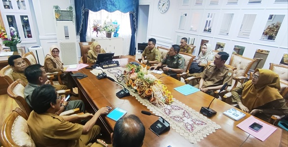 Kasatpol PP Palu Hadiri Rakor Penanganan Gepeng di Kota Palu