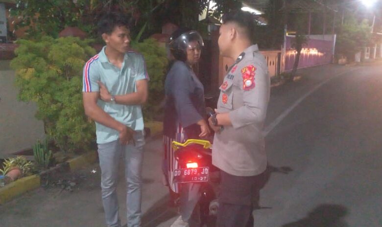 Mabuk Ballo, Remaja Terduga Pelaku Pesta Miras Nyaris Diamankan Personil Pos PAM Idul Fitri 1446 H